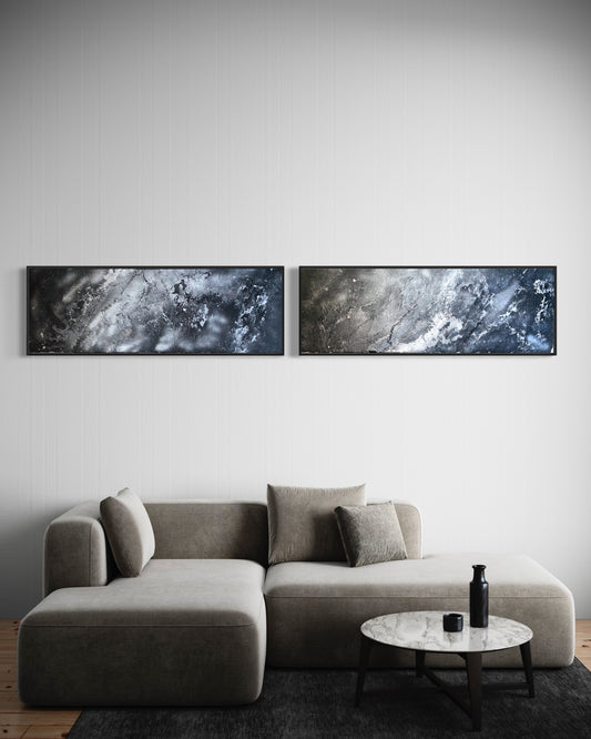 Unknown worlds canvas 120X80 CM