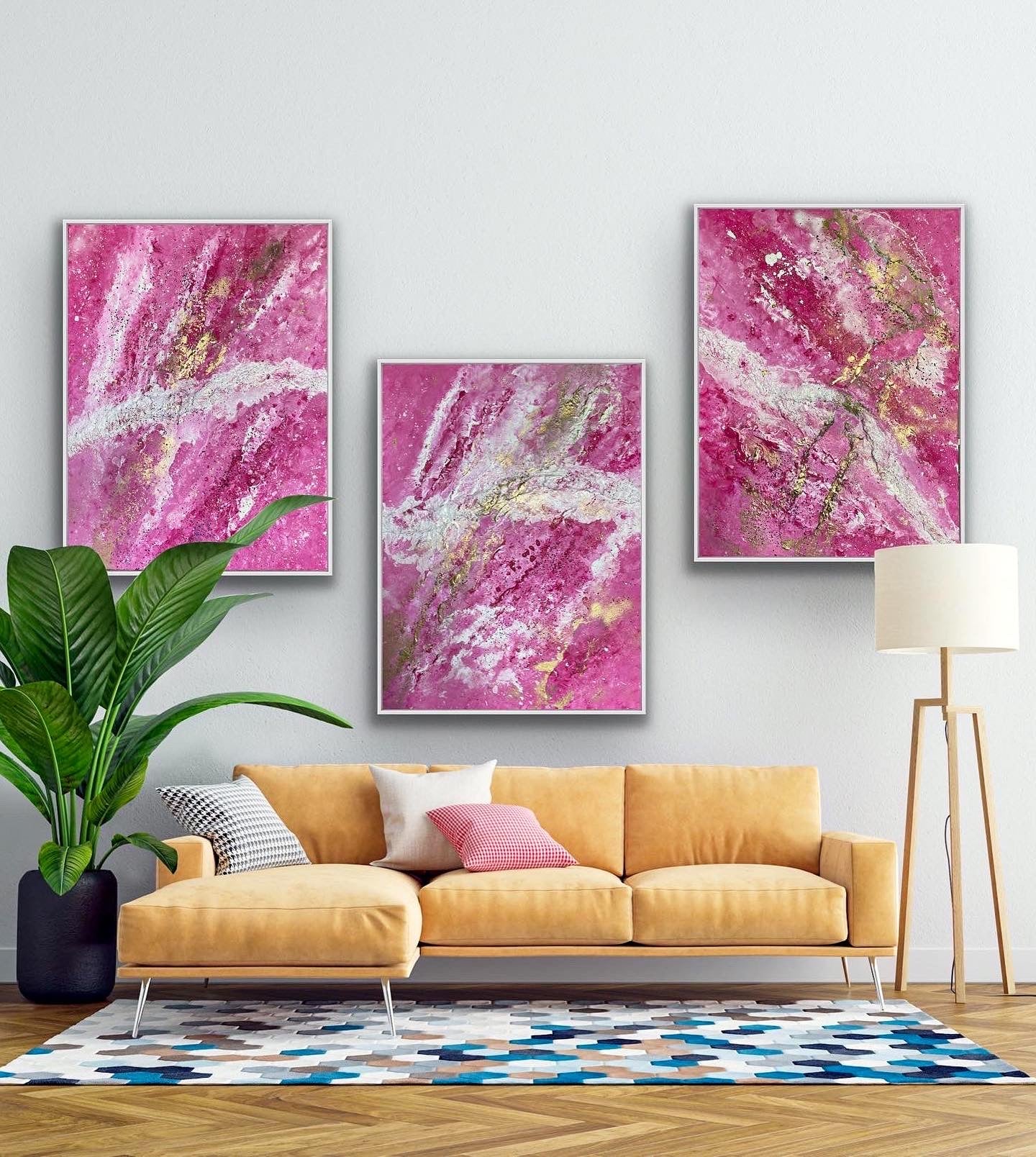 Pink realm 80x180 CM